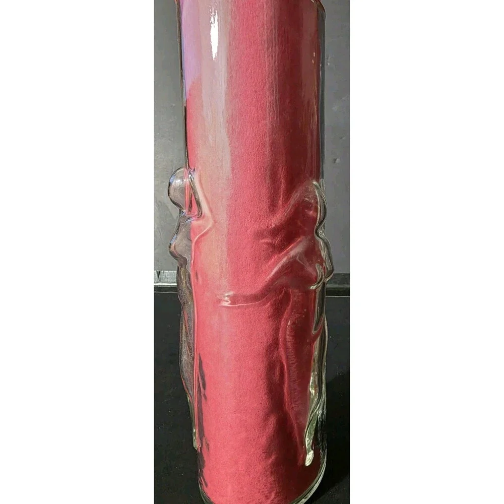 Vintage Libbey La Femme 3D Nude Girls Dancing Man Cave Cocktail Tumble Glasses